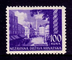 Croatia - Scott #48 - MH - SCV $5.25