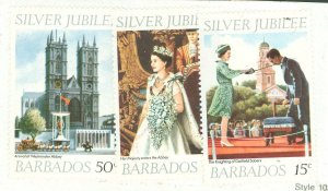 Barbados #452-54 Mint (NH) Single (Complete Set)