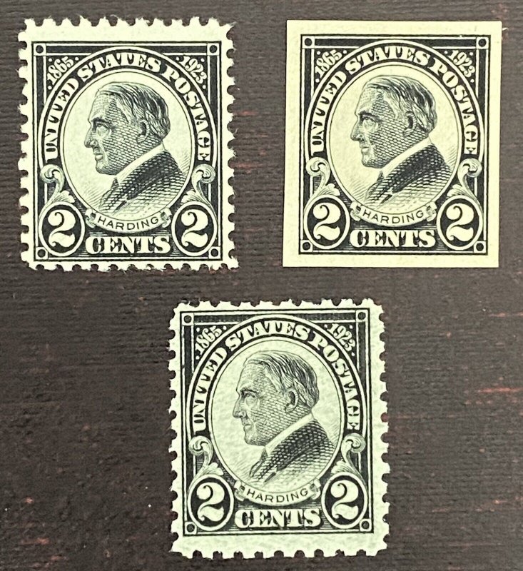 US Stamps - SC# 610 - 612 - MNH - Harding - Catalog Value $42.50