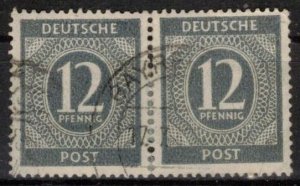 Germany - Allied Occupation - Scott 539 Pair