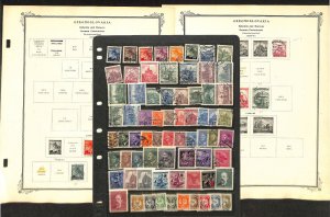 Bohemia Moravia Stamp Collection 12 Scott Specialty Pages, 1939-44 German (BD)