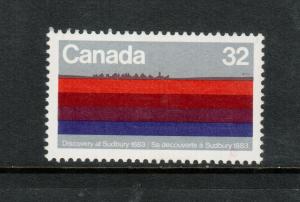 Canada #996a Extra Fine Never Hinged Missing Nickel Variety Untag **With Cert.** 