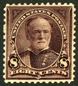 U.S. #257 MINT OG LH