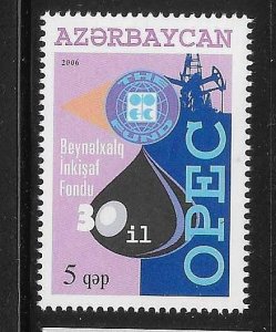 Azerbaijan 2006 OPEC Intl Development Fund Oil Sc 821 MNH A1617