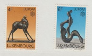 Luxembourg Scott #546-547 Stamp - Mint Set