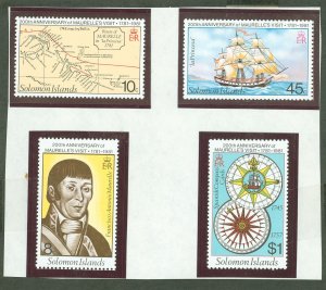 Solomon Islands (British Solomon Islands) #439-442  Single (Complete Set)