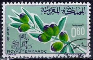 Morocco 1966: Sc. # 137; O/Used CTO Single Stamp