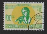 Netherlands Antilles 1969 cancelled child welfare 10 ct  #