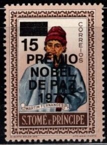 Sao Tome and Principe - #480 Martim Fernandes Surcharged - MNH