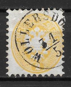 Austria 22 1863-4 2kr Used (z3)