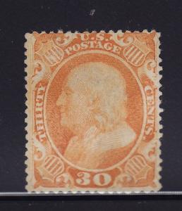 38 F-VF unused ( mint no gum ) with rich color cv $ 800 ! see pic !