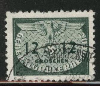 Poland German Occupation Scott No19 used