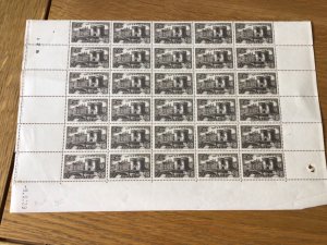 France 1940’s mint never hinged stamps part sheet  A6632