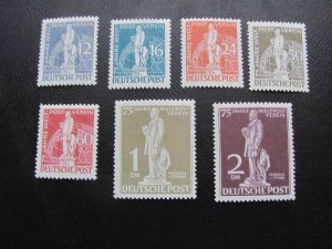 GERMANY BERLIN 1949 MNH SC 9N35-41 STEPHAN SET  $550 (100)