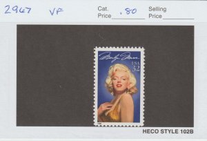 Scott# 2967 1995 32c Marilyn Monroe Issue VF MNH