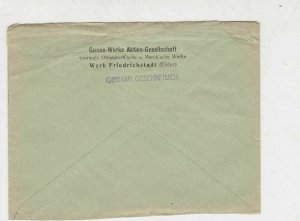 Germany Friedrichstedt 1948 Allied Occupation Stamps Cover to Bochum Ref 32366