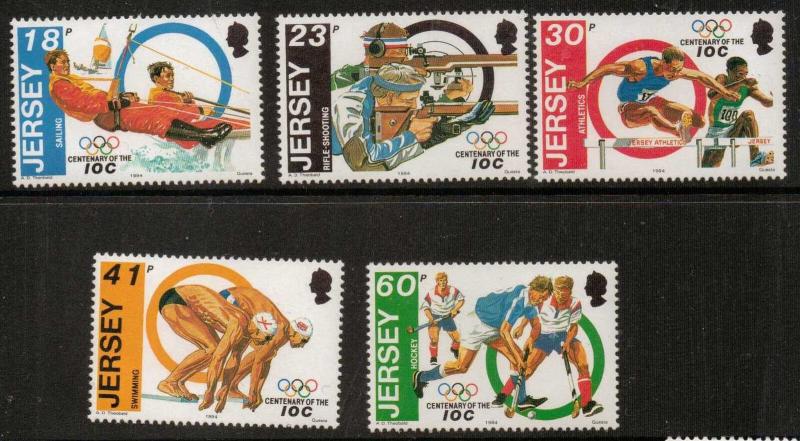 JERSEY SG665/9 1994 SPORT OLYMPIC COMMITTEE MNH 