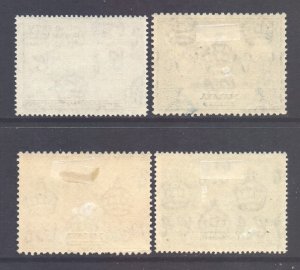 Malaya Perlis Scott 3/6 - SG3/6, 1949 UPU Set MH*