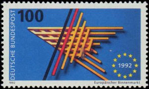 Germany #1766, Complete Set, 1992, Never Hinged