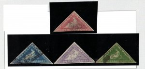 Cape Of Good Hope #3 #4 #5 #6 Used Very Fine Scarce