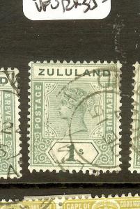 ZULULAND (B0602BB) QV 1/-  SG25 MELMOUTH CDS  VFU 