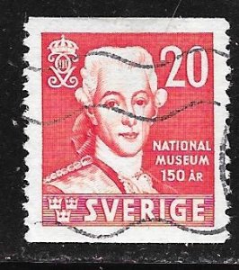 Sweden 330: 20o King Gustavus III, used, F-VF