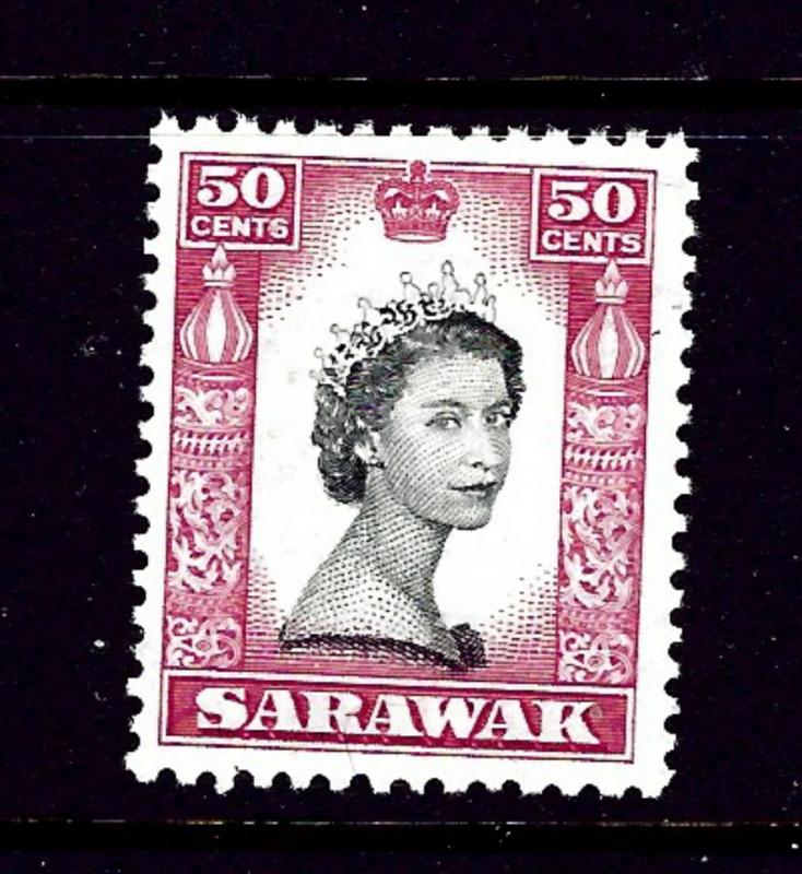 Sarawak 208 MNH 1957 QEII