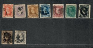 Brazil Sc#68//77 M+U/VF, Ex 76 Tiny Corner Crease On 69, Cv. $119.75