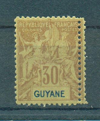 French Guiana sc# 44 mlh cat value $21.00