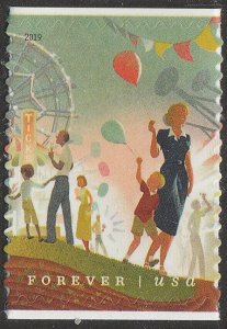 US 5403 State and County Fairs Ferris Wheel forever single (1 stamp) MNH 2019 