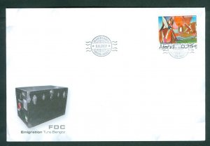 Aland. 2007 FDC. Immigration To USA. Sc.# 267