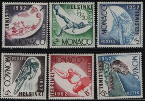 MONACO, 295-300  MINT HINGED