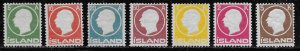 Iceland Scott #'s 92 - 98 MH