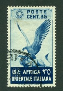 Italian East Africa 1938 #9 U SCV(2020)=$11.00