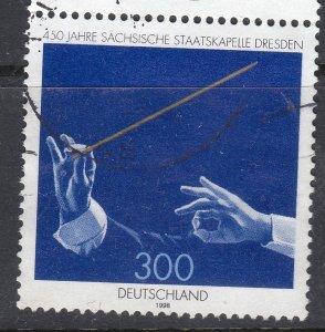 Germany 1998 SC# 2022  Music Saxony State Orchestra Used