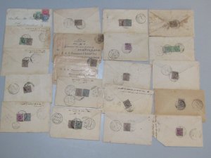 BURMA Large group of GV commercial covers with - 42643