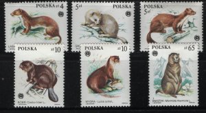 POLAND, 2650-2655 MNH,  SET