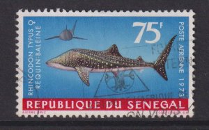 Senegal   #C117   used   1972  rhincodon 75fr