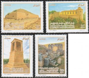 Algeria 2018 MNH Stamps Scott 1747-1750 Archeology Ancient Monuments Numidia