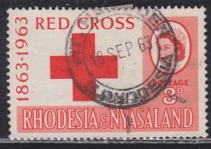 Rhodesia & Nyasaland 188 International Red Cross 1963