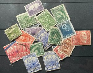 Newfoundland, Mixed Lot of early used stamps