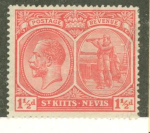 St. Kitts-Nevis #40 Unused Single (King)