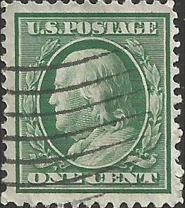 # 331 Used Green Ben Franklin