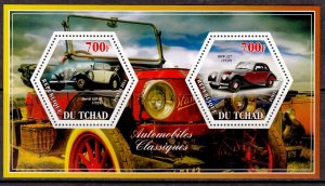 TCHAD CHAD 2014 CARS CLASSIC AUTOS VOITURES [#A198]