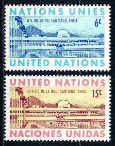 United Nations - New York #194-195  Set of 2 MNH