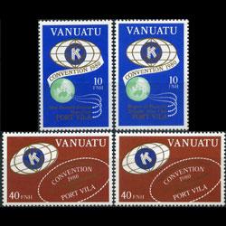 VANUATU 1980 - Scott# 295-6a Kiwanis Convention Set of 4 NH