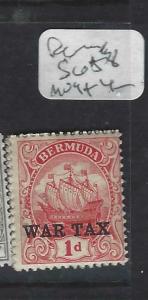 BERMUDA  (PP1903B)  KGV WAR TAX  SG 158  MOG