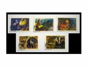 RUSSIA 1975 SCOTT #  4361 - 4365. CANCELED CTO. COMPLETE STAMP SET