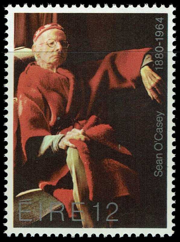 Ireland #487  MNH - Playwright Sean O'Casey (1980)