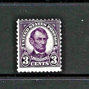 US Stamp- Scott # 555/A158-3c-Mint/LH-NG-1923